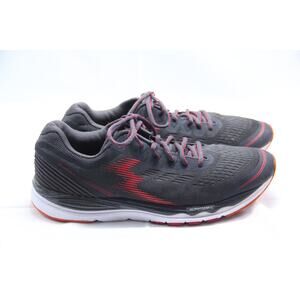 361 Degrees Meraki 2 Running Shoes Men's Size 11.5 Gray Orange Ebony Sneaker